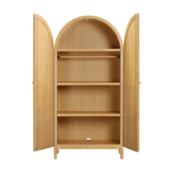 Bondi Cane Assembled Armoire - Image 4