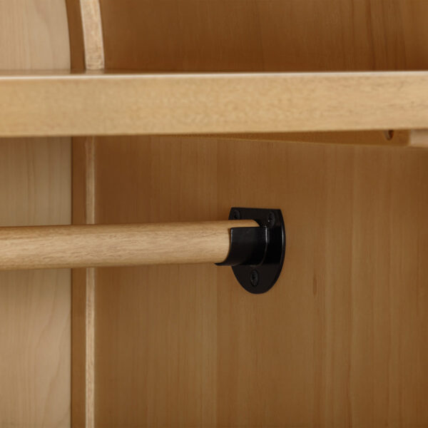 Bondi Cane Assembled Armoire - Image 7