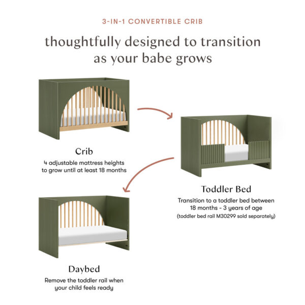 Moab 3-in-1 Convertible Crib - Image 14