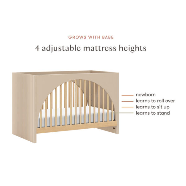 Moab 3-in-1 Convertible Crib - Image 7