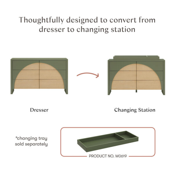Moab 6-Drawer Assembled Dresser - Image 15