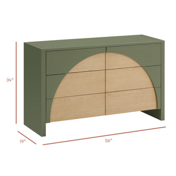 Moab 6-Drawer Assembled Dresser - Image 16