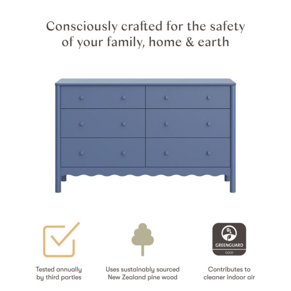 Swell 6-Drawer Assembled Dresser - Image 25