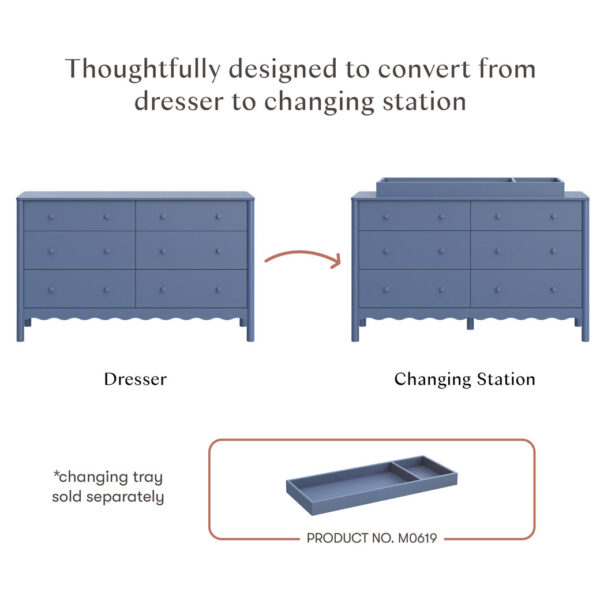 Swell 6-Drawer Assembled Dresser - Image 26