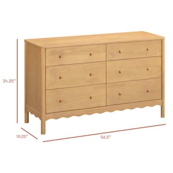 Swell 6-Drawer Assembled Dresser - Image 8