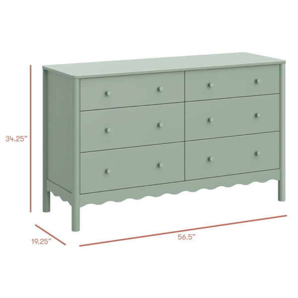 Swell 6-Drawer Assembled Dresser - Image 18