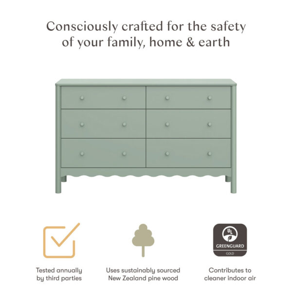 Swell 6-Drawer Assembled Dresser - Image 15