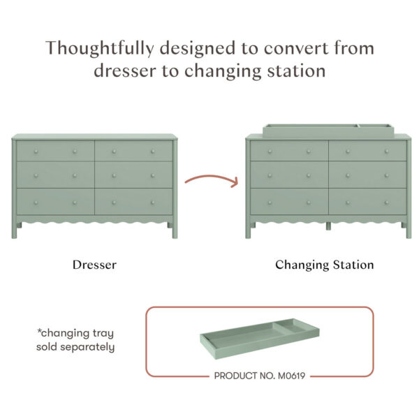 Swell 6-Drawer Assembled Dresser - Image 16