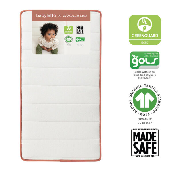 Avocado Dual-stage, Organic & Non-Toxic Crib Mattress - Image 4