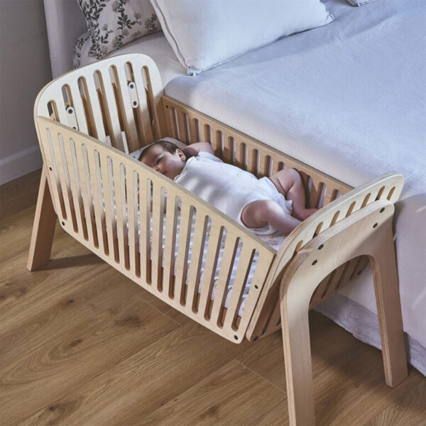 Vediz Bedside Crib for Newborns – Adjustable Co-Sleeper Bassinet - Image 11