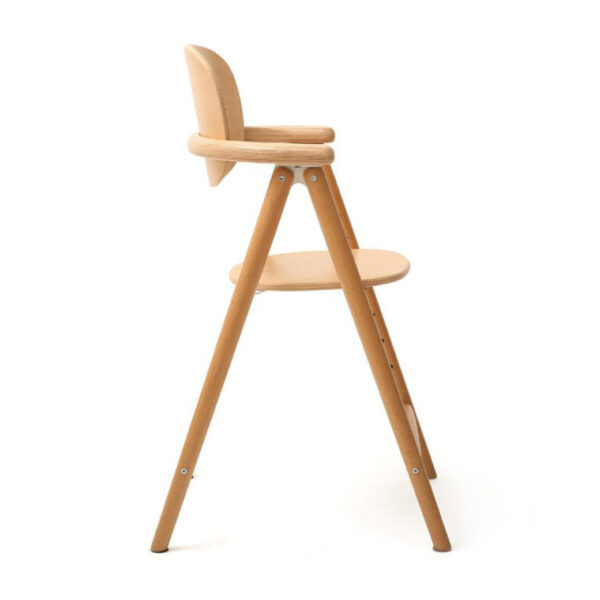 Vediz Adjustable Wooden High Chair – Baby to Toddler Feeding Seat - Image 4