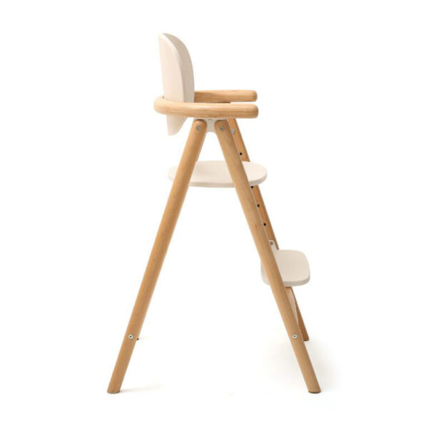 Vediz Adjustable Wooden High Chair – Baby to Toddler Feeding Seat - Image 8