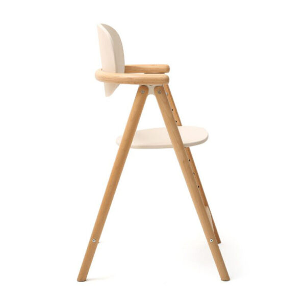 Vediz Adjustable Wooden High Chair – Baby to Toddler Feeding Seat - Image 9