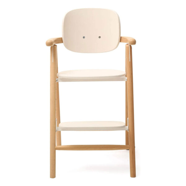 Vediz Adjustable Wooden High Chair – Baby to Toddler Feeding Seat - Image 7