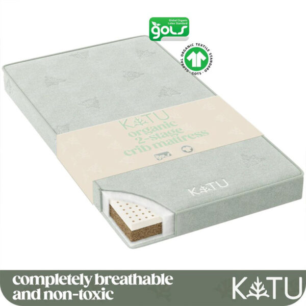Organic 2-Stage Crib Mattress - Image 2